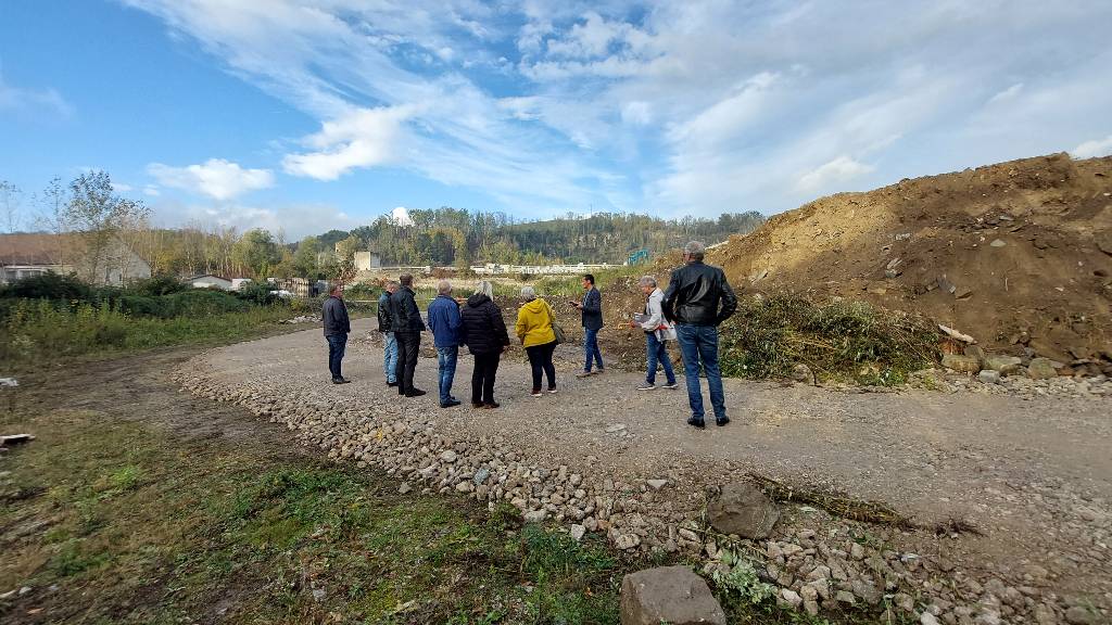 Meeting with Local Residents in Langenstein
