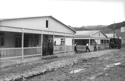 SS-Truppenunterkünfte, Frühjahr 1940 (Foto: SS-Foto, Museu d’Història de Catalunya, Barcelona: Fons Amical de Mauthausen)