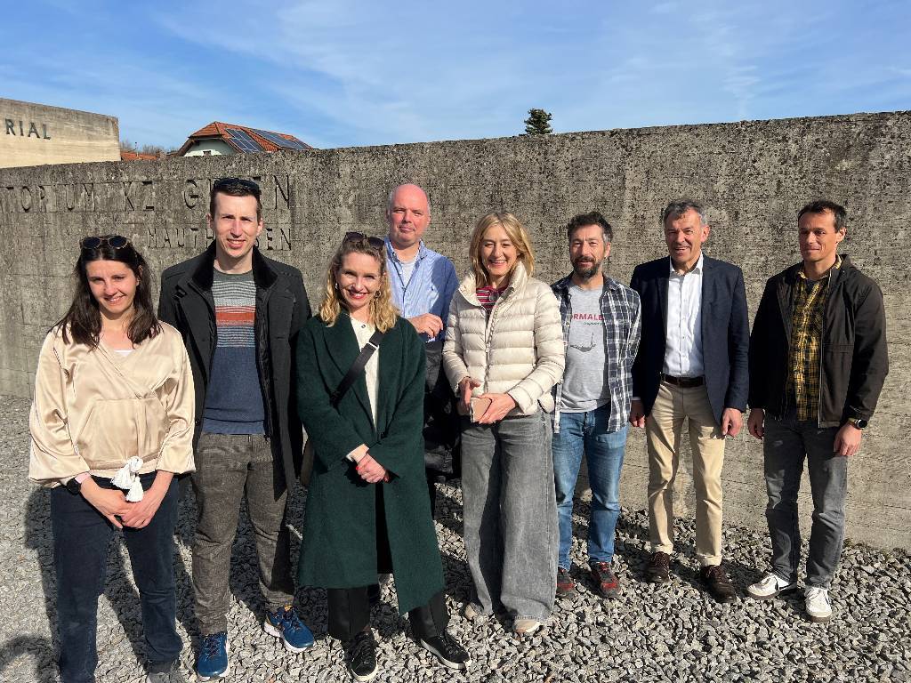 Besuch: Gemeinsamer Austausch mit Projektteam der Neugestaltung des Gedenkorts Reichenau