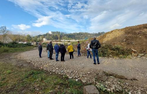 Meeting with Local Residents in Langenstein