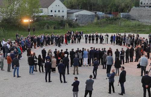 Remembrance Ceremony of the Mauthausen Memorial and the Gusen Memorial Committee in Gusen on 4 May 2024