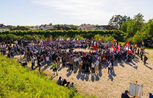 Gedenkfeier in Gusen – 80. Jahrestag der Befreiung