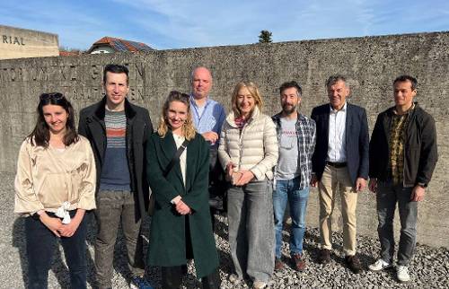 Besuch: Gemeinsamer Austausch mit Projektteam der Neugestaltung des Gedenkorts Reichenau